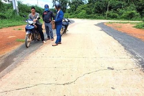 Cử trị lo ngại về chất lượng tuyến đường 500 tỷ đồng