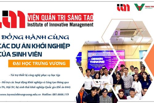 Viện Quản trị Sáng tạo (IIM) và Khoa Ngoại ngữ - Trường Đại học Trưng Vương nỗ lực đẩy mạnh hoạt động khởi nghiệp đổi mới sáng tạo trong sinh viên