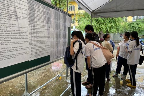 Bảo đảm tiến độ công bố kết quả thi tốt nghiệp THPT