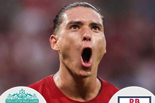 Darwin Nunez lập poker, Liverpool đại thắng Leipzig