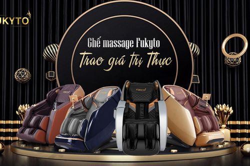 Ghế massage Fukyto: Luôn xem khách hàng là trọng tâm