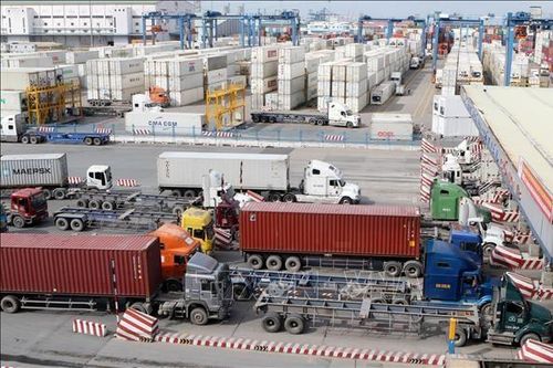 Nhiều phương tiện bị xử phạt vì chở quá tải tại cảng biển