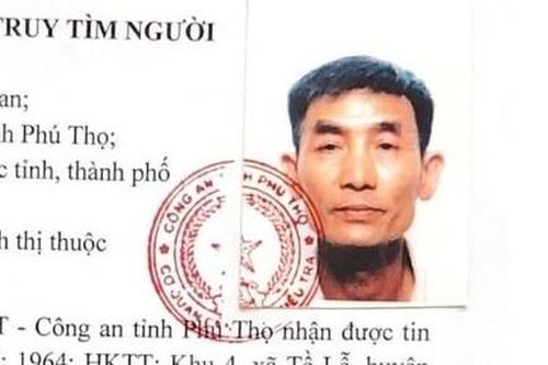 Công an thông báo truy tìm nghi phạm giết vợ rồi bỏ trốn