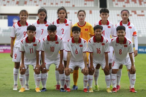 U18 nữ Việt Nam thắng 9-0 ở giải Đông Nam Á 2022