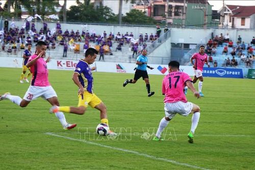 V.League 2022: Hồng Lĩnh Hà Tĩnh thất bại 1 - 2 trước Hà Nội