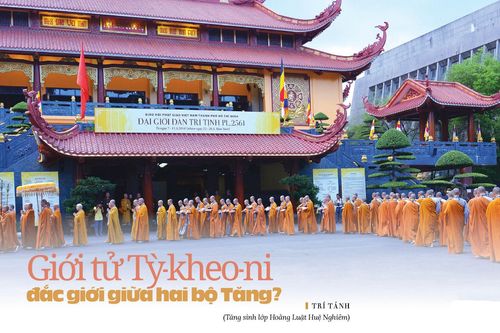 Giới tử Tỳ-kheo-ni đắc giới giữa hai bộ Tăng?