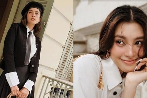 Hoa hậu Tiểu Vy khoe sắc vóc đẹp trong veo 'không góc chết' trong set đồ hàng hiệu