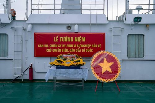Lễ tưởng niệm anh hùng, liệt sĩ hy sinh vì sự nghiệp bảo vệ chủ quyền biển, đảo của Tổ quốc