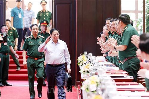 Thủ tướng Phạm Minh Chính dự Hội nghị Quân chính toàn quân 6 tháng đầu năm 2022