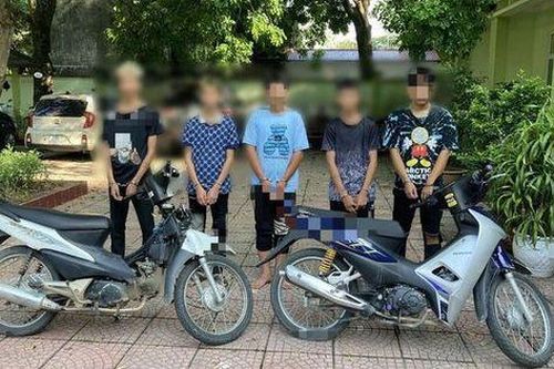 Bắt giữ nhóm cướp nhí vác dao chặn người đi đường