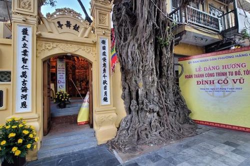 Quận Hoàn Kiếm: Hoàn thành việc tu bổ, tôn tạo Đình Cổ Vũ