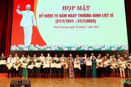 Bình Dương tổ chức nhiều hoạt động tri ân sâu sắc