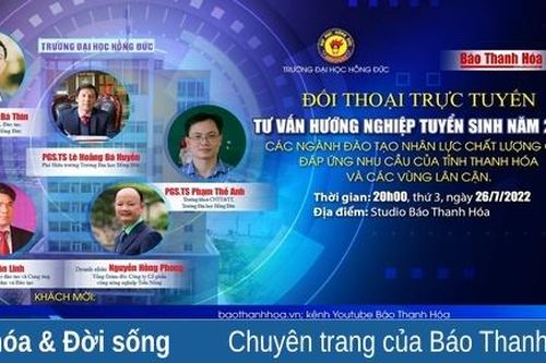 Tư vấn hướng nghiệp - tuyển sinh năm 2022: Các ngành đào tạo nhân lực chất lượng cao đáp ứng nhu cầu của tỉnh Thanh Hóa và vùng lân cận