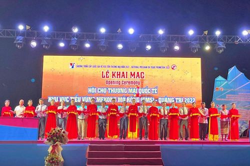 Quảng Trị khai mạc Hội chợ thương mại Tiểu vùng sông Mekong mở rộng