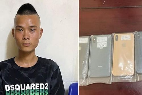 Bắt đối tượng trong 2 ngày trộm 14 điện thoại iphone