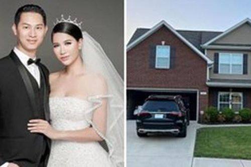 Bất ngờ với không gian rộng lớn của nhà chồng Trang Trần tại Mỹ