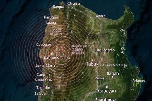 Động đất mạnh ở đảo Luzon của Philippines