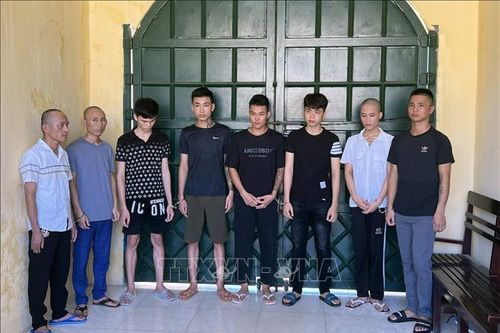 Bắt quả tang nhóm đối tượng sử dụng ma túy ở quán karaoke