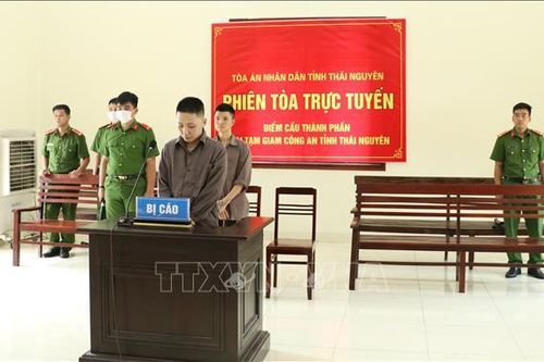 Thái Nguyên lần đầu tiên tổ chức phiên tòa trực tuyến