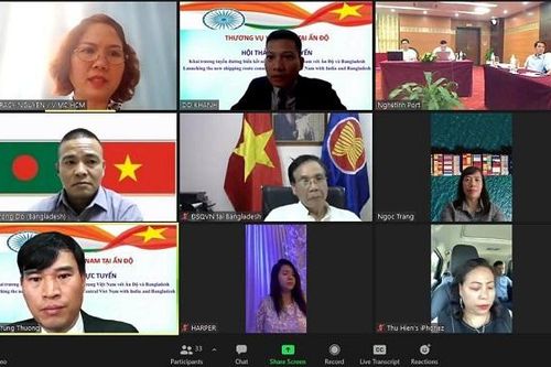 Khai trương tuyến tàu biển nối miền Trung Việt Nam với Ấn Độ - Bangladesh