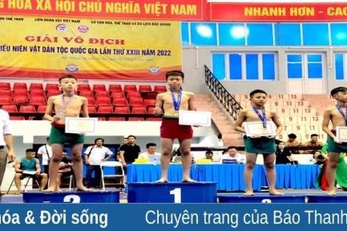 Thanh Hóa trở lại ấn tượng tại Giải vô địch trẻ và thiếu niên vật dân tộc quốc gia 2022
