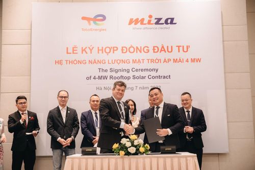 TotalEnergies đầu tư lắp đặt 4MWp điện mặt trời áp mái tại nhà máy sản xuất giấy tái chế