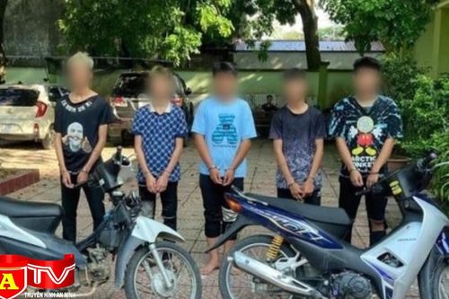 Bắt giữ nhóm đối tượng dùng dao đe dọa cướp tài sản