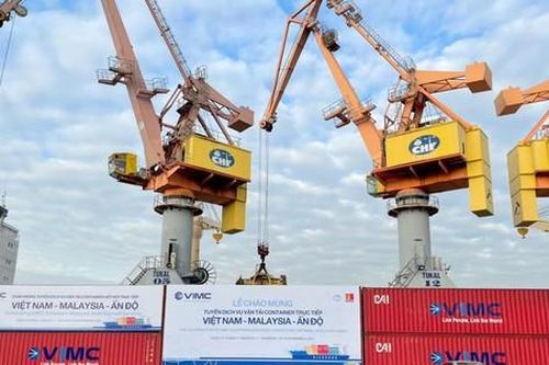 Khai trương tuyến tàu biển kết nối miền Trung Việt Nam-Ấn Độ