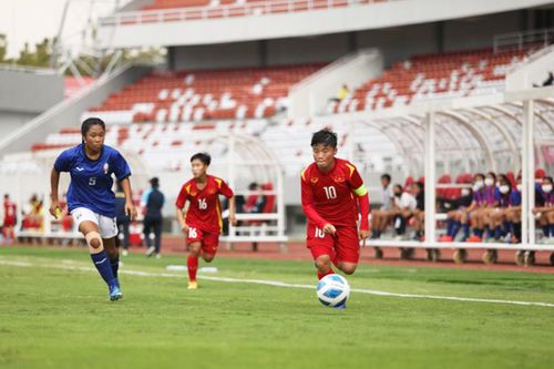 U18 nữ Việt Nam thắng đậm Campuchia