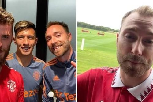 Eriksen ghi bàn trong trận đầu tiên khoác áo MU, Ronaldo lặng nhìn trên khán đài