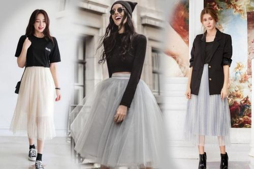 Mẹo phối đồ cùng chân váy lưới mà tín đồ đam mê thời trang không nên bỏ qua