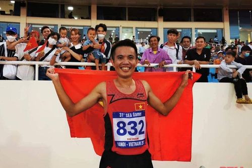 VĐV Lê Văn Thao giành HCV tại Đại hội Thể thao Sinh viên Đông Nam Á 2022