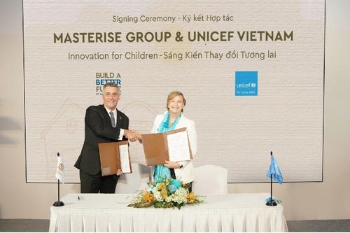 Masterise Group và UNICEF hợp tác trong dự án thay đổi tương lai trẻ em Việt Nam