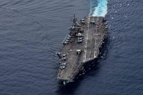 Tàu sân bay USS Ronald Reagan của Mỹ trở lại Biển Đông