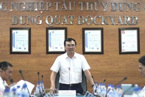 Chủ tịch HĐTV Petrovietnam Hoàng Quốc Vượng làm việc tại DQS