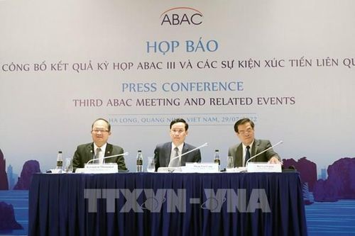 Công bố kết quả kỳ họp thứ III của Hội đồng Tư vấn Kinh doanh APEC
