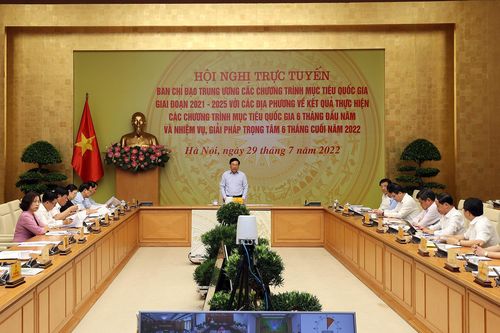 Hoàn tất ban hành văn bản hướng dẫn 3 chương trình mục tiêu quốc gia trong tháng 8
