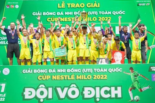 Sông Lam Nghệ An vô địch U11 toàn quốc 2022