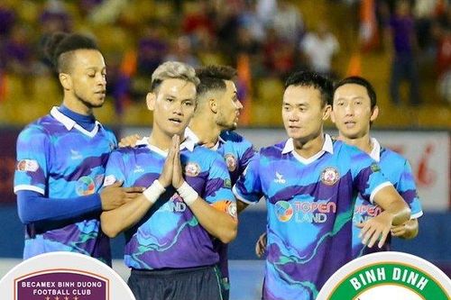 Rượt đuổi mãn nhãn, Bình Định hạ Bình Dương trong trận cầu 5 bàn thắng