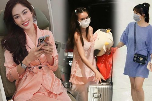 Sao Việt mặc đồ ngủ ra sân bay: Ninh Dương Lan Ngọc bị 'mắng', Lệ Nam được đặc cách