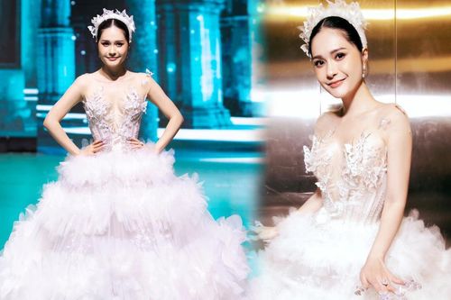 Đại gia Đoàn Di Băng làm first-face dù 'dân chuyên', catwalk cũng chẳng kém ai