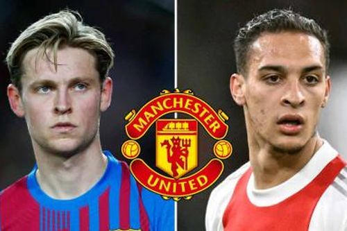 M.U sẵn sàng chờ đến 'phút 90' vì Antony và Frenkie de Jong