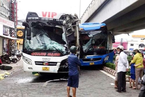 Một người chết sau vụ tai nạn giao thông giữa hai xe khách