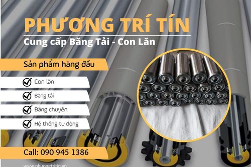 Phương Trí Tín - 10 năm thương hiệu cung cấp băng tải, con lăn