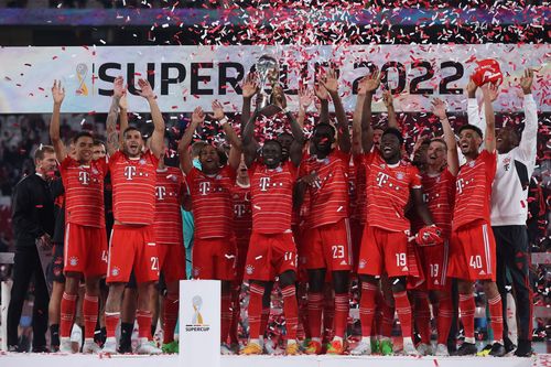 Bayern Munich lần thứ 10 giành Siêu cúp Đức sau 'bữa tiệc bàn thắng'