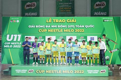 Sông Lam Nghệ An vô địch Giải bóng đá nhi đồng toàn quốc