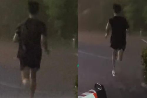Nam sinh chạy 20 vòng sân ký túc xá dưới mưa tầm tã, biết lý do ai cũng chê dại