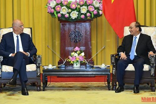 Việt Nam-Hy Lạp đẩy mạnh hợp tác trên các lĩnh vực