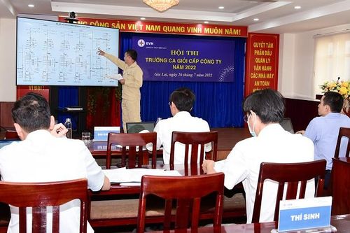 Thủy điện Ialy: Sôi động Hội thi Trưởng ca vận hành giỏi năm 2022