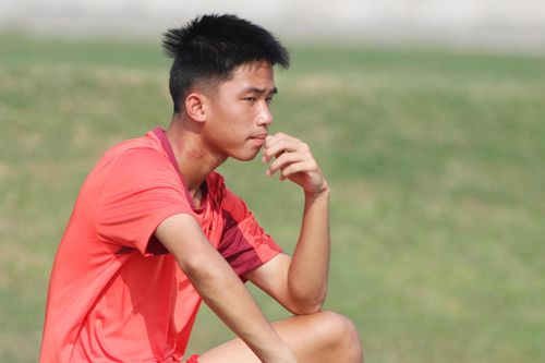 Cầu thủ U16 nghỉ buổi tập do chấn thương
